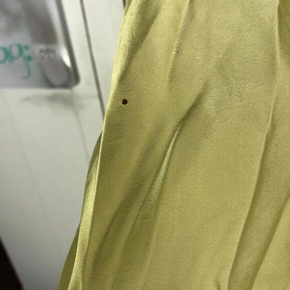 Mycra PAC Raincoat Womens S M Slicky Hooded Packable Lime Full Zip Pockets - Picture 7 of 12